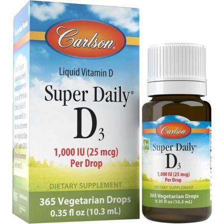 Carlson Labs Super Daily D3 365 Drops 10.3ml