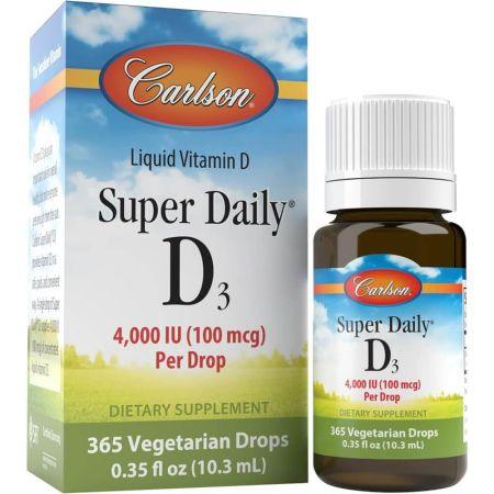 Carlson Labs Super Daily D3 365 Drops 10.3ml