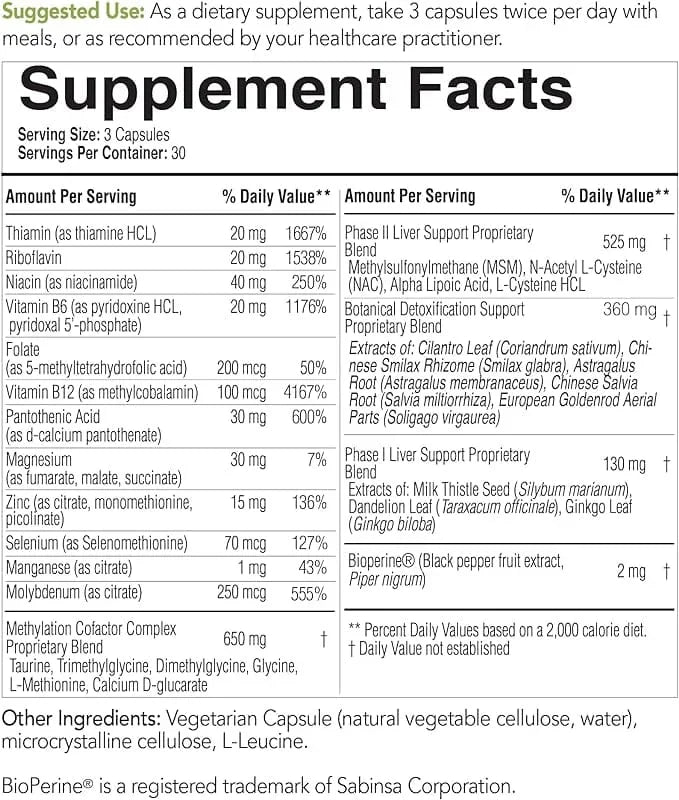 ecoNugenics - ecoDetox - 90 Capsules