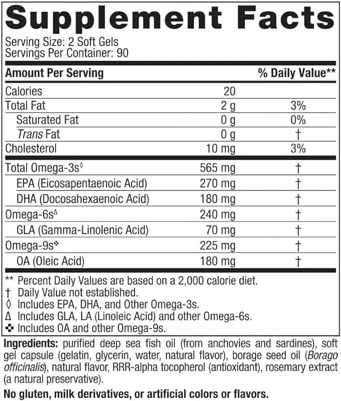 Nordic Naturals Complete Omega (Lemon) - 180 Soft Gels