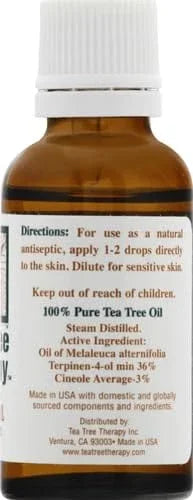 Tea Tree Therapy Tea Tree Oil 0.5 fl oz (15 ml)