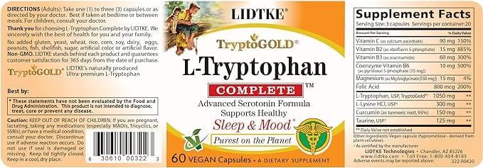 Lidtke - L-Tryptophan Complete 60 caps