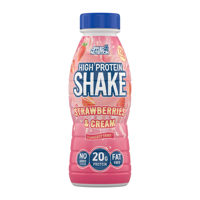 Applied Nutrition High Protein Shake 8x330ml Strawberries and Cream