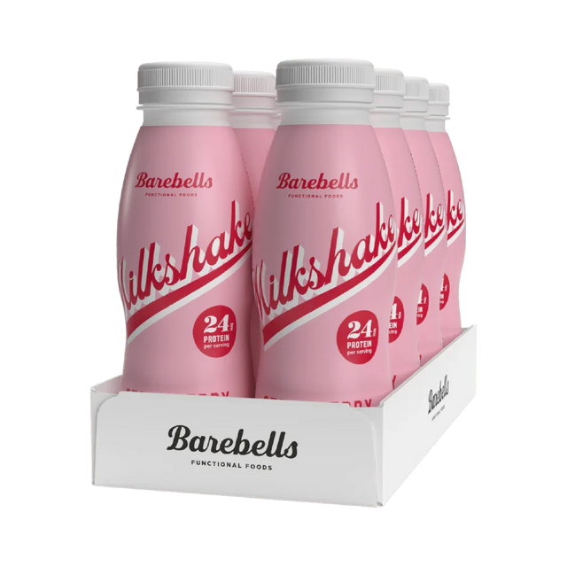 Barebells Milkshake 8x330ml Strawberry