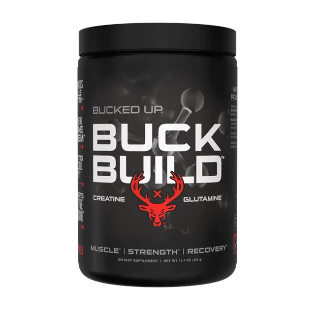 Bucked Up Buckbuild (Creatine / Glutamine) 324g Unflavored