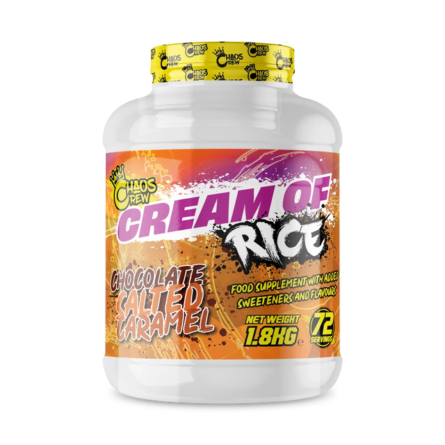 Chaos Crew Cream of Rice 1.8kg Chocolate Salted Caramel