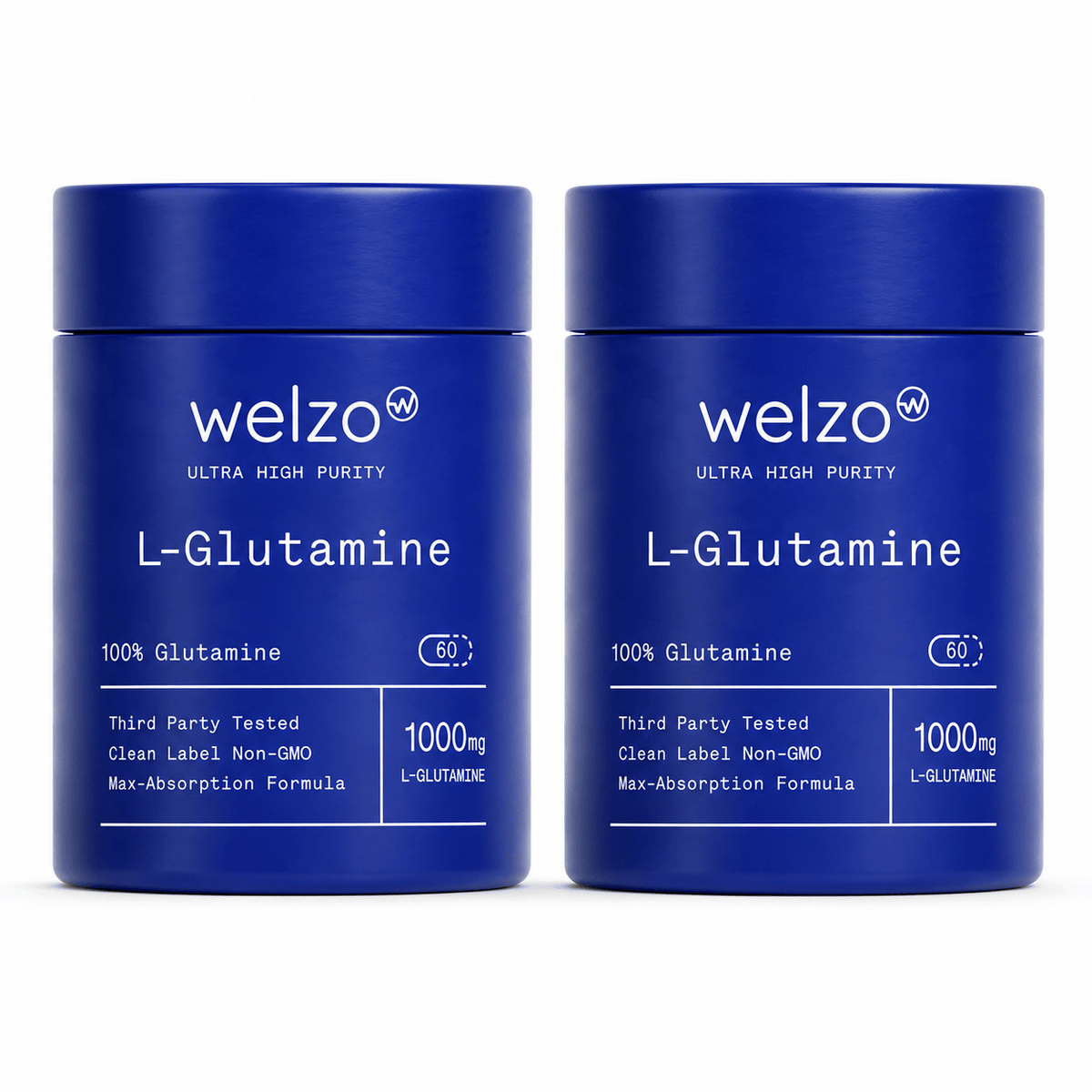 Ultra Purity L-Glutamine amino acid capsules for gut and recovery – view 15