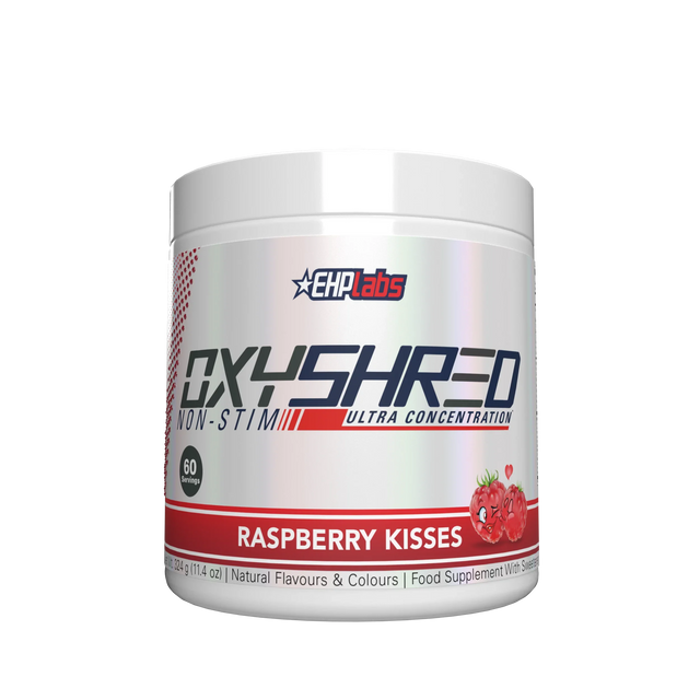 EHP Labs OxyShred Non-Stim 324g Raspberry Kisses
