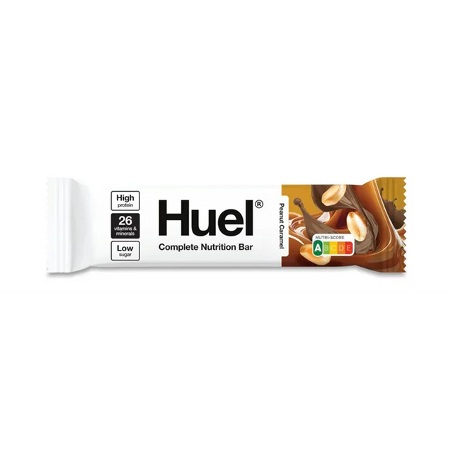 HUEL Complete Nutrition Bar 12x51g Peanut Caramel