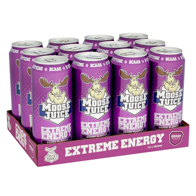 Muscle Moose Moose Juice 12x500ml Berry