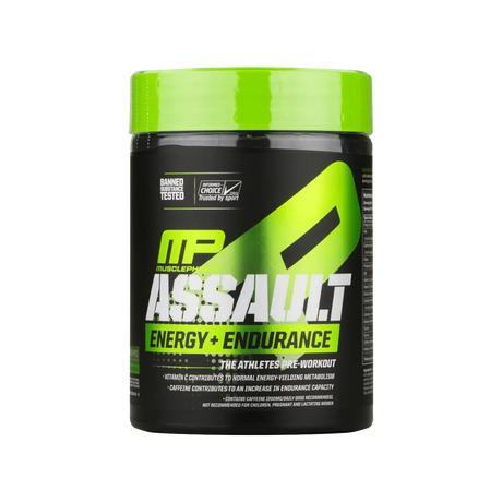 MusclePharm Assault Energy 345g Green Apple