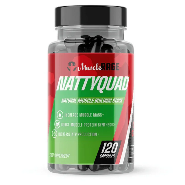 Muscle Rage Nattyquad 120 Caps