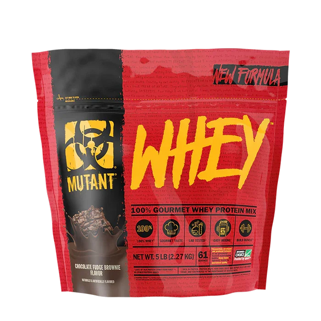 Mutant Whey 2.27kg Chocolate Fudge Brownie
