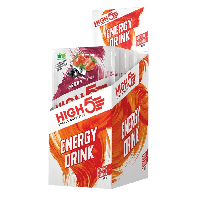HIGH5 Energy Drink 12x47g Sachets Berry