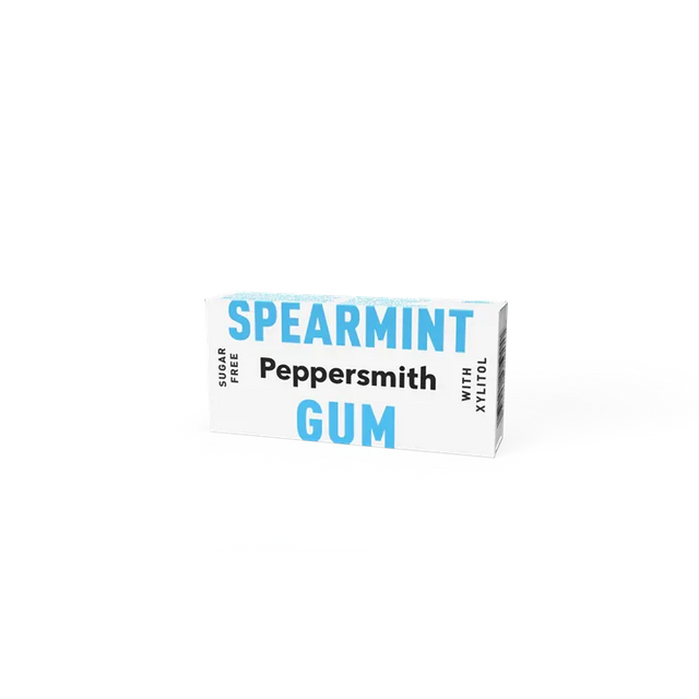 Peppersmith Chewing Gum 12x15g Spearmint