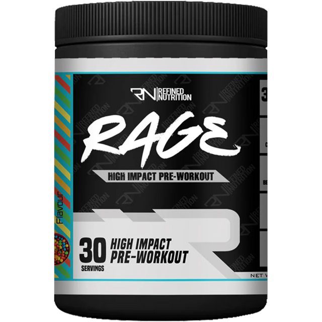 Refined Nutrition RAGE 300g Sour Rainbow Candy