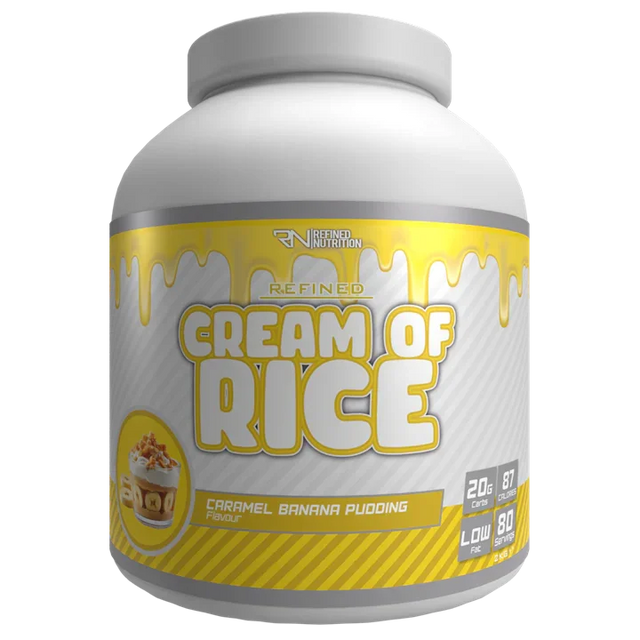 Refined Nutrition Cream of Rice 2kg Caramel Banana Pudding