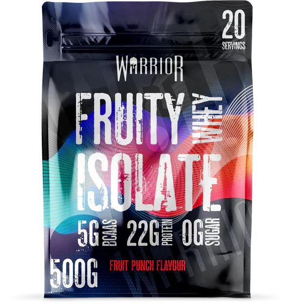 Warrior Fruity Whey Isolate 375g Sour Apple