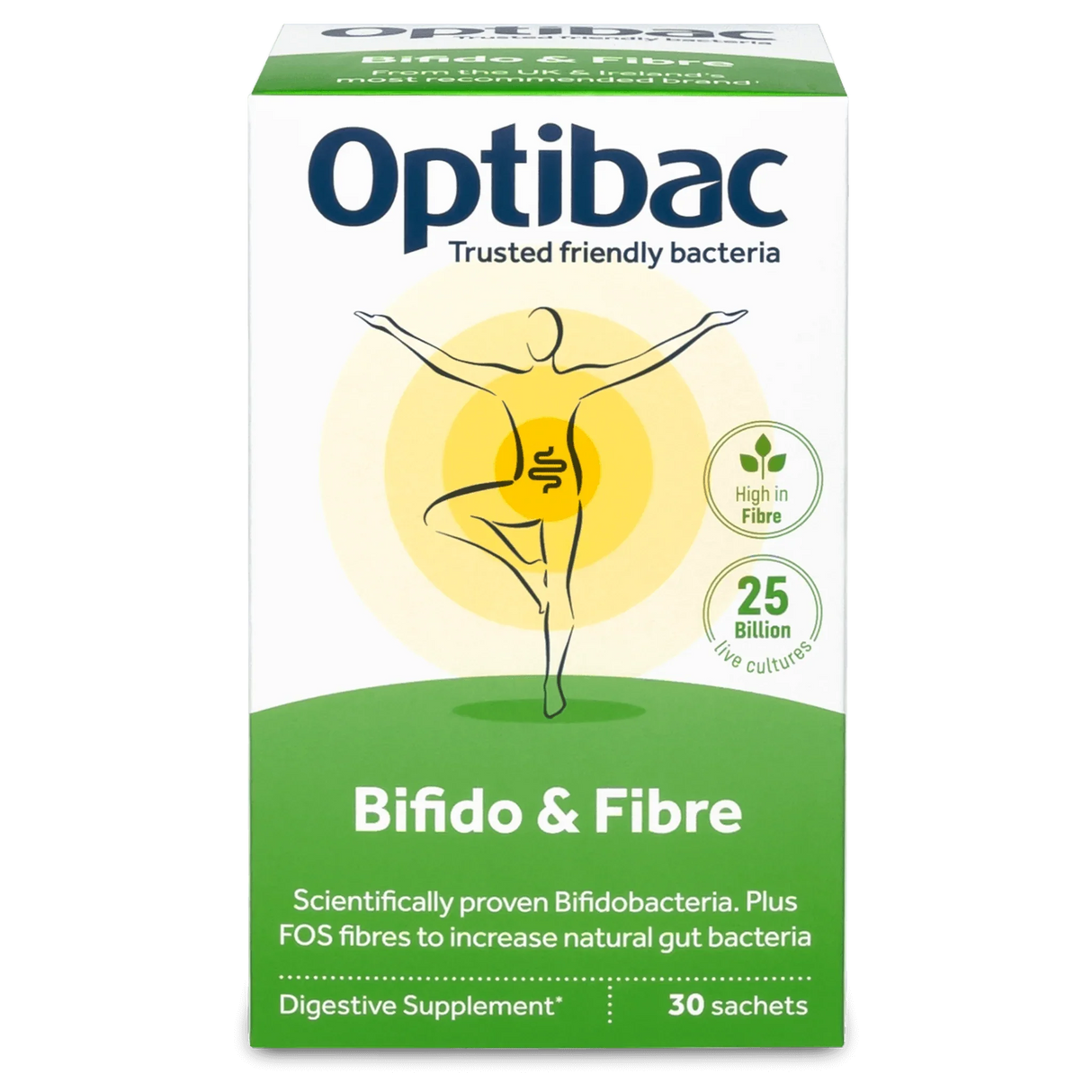 Bifido & Fibre 30 sachets - OptiBac - welzo