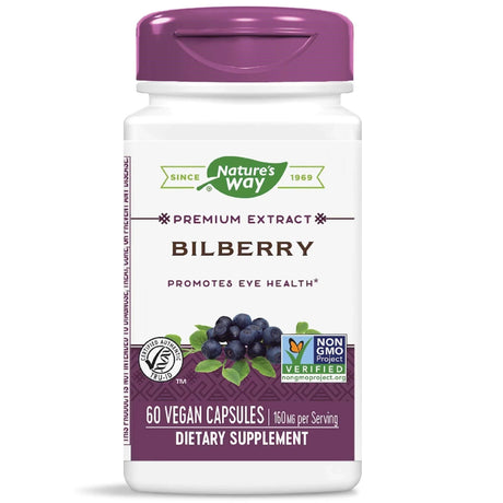 Bilberry - 60 Capsules - Natures Way - welzo