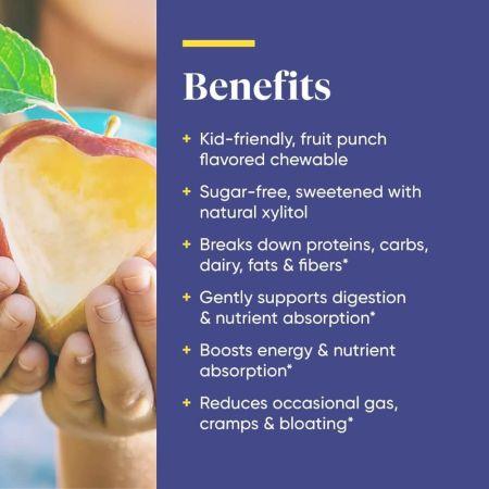 Enzymedica Kids Digest Chewable Fruit Punch Chewables