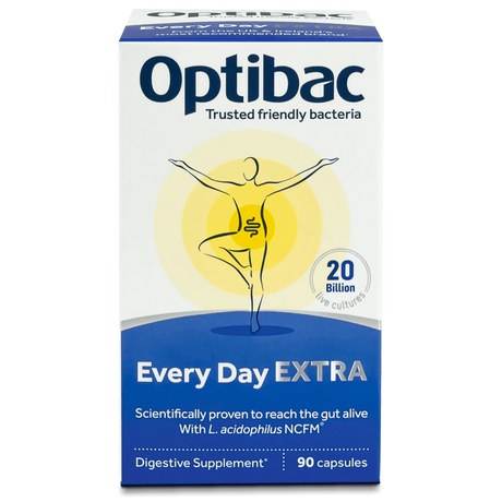 Every Day EXTRA Vegan Probiotic, 90 capsules - OptiBac - welzo