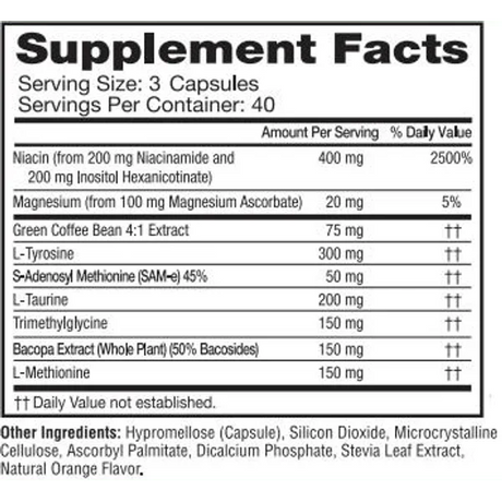 Neuro Biologix Full Focus - 120 caps
