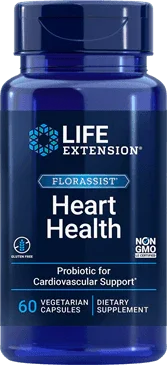 FLORASSIST Heart Health, 60 vegetarian capsules - Life Extension - welzo