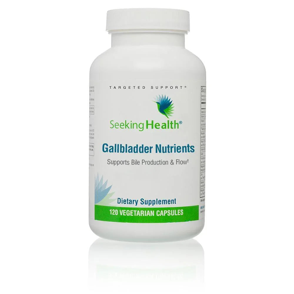 Gallbladder Nutrients (120 capsules) - Seeking Health - welzo