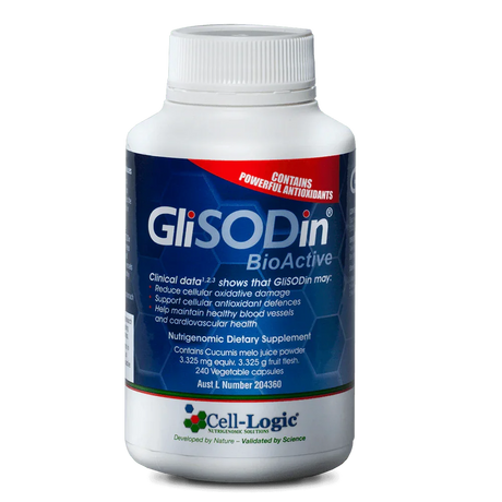 Glisodin Bioactive 60 capsules - Cell-Logic - welzo