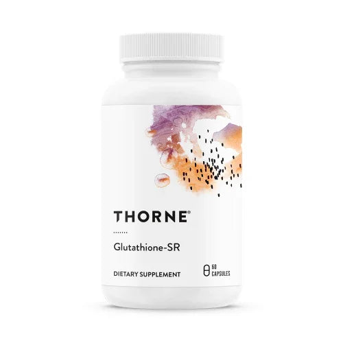 Glutathione-SR, 60 Veggie Caps - Thorne Research - welzo