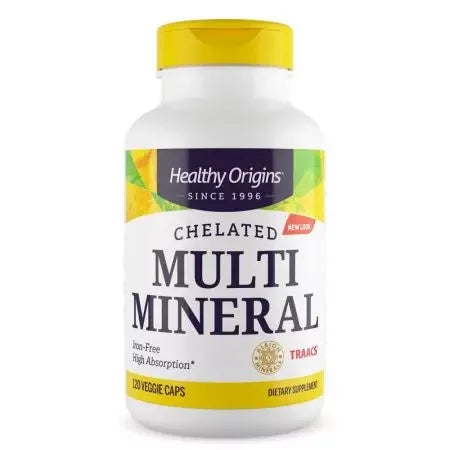 Healthy Origins Chelated Multi Mineral Veggie Capsules