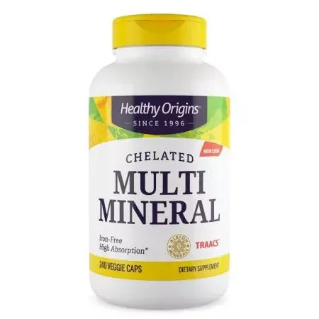 Healthy Origins Chelated Multi Mineral Veggie Capsules