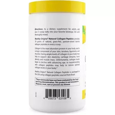 Healthy Origins Collagen Peptides 10.6 Oz (300 g)