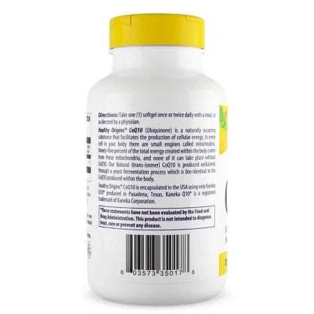 Healthy Origins CoQ10 100mg Softgels