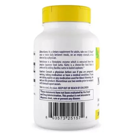 Healthy Origins Nattokinase 2000 FUs Veg Capsules