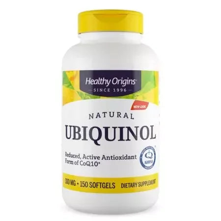 Healthy Origins Ubiquinol 100mg Softgels