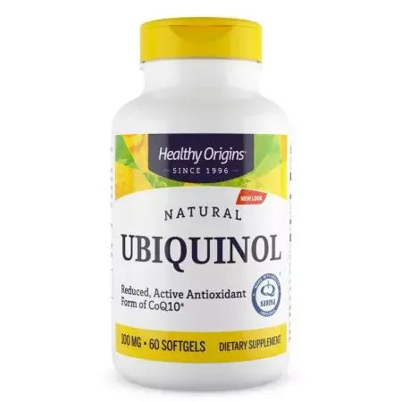 Healthy Origins Ubiquinol 100mg Softgels