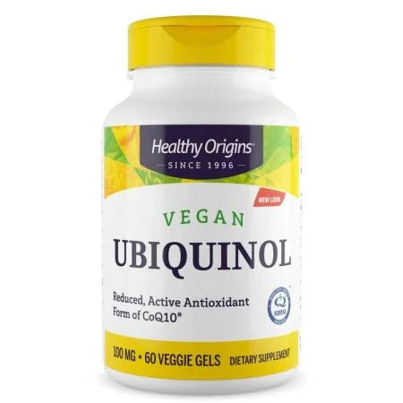 Healthy Origins Vegan Ubiquinol 100mg Softgels