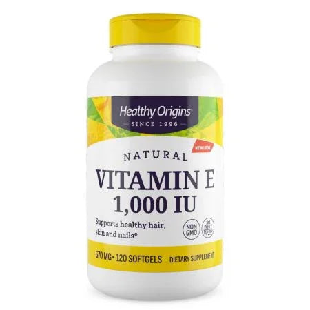 Healthy Origins Vitamin E 1,000iu Softgels
