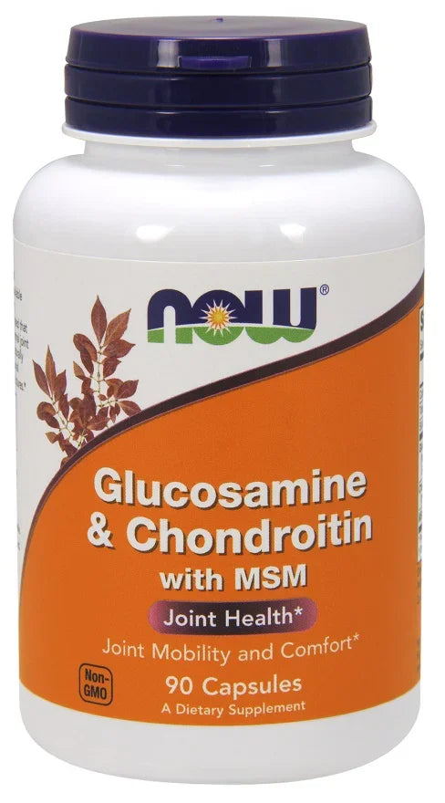 NOW Foods Glucosamine & Chondroitin with MSM - 90 caps