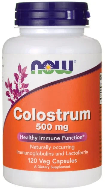 NOW Foods Colostrum, 500mg - 120 vcaps