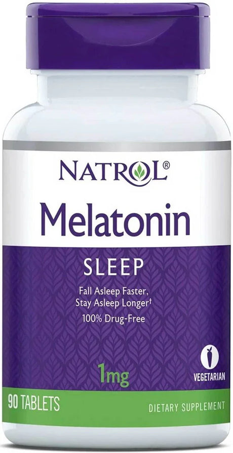 Natrol Melatonin, 1mg - 90 tablets