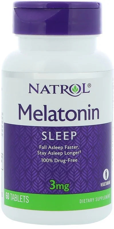 Natrol Melatonin, 3mg - 60 tablets