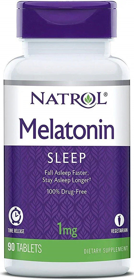 Natrol Melatonin Time Release, 1mg - 90 tablets