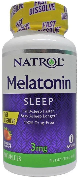 Natrol Melatonin Fast Dissolve, 3mg - 90 tablets