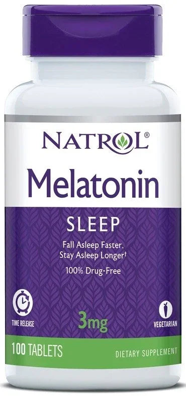Natrol Melatonin Time Release, 3mg - 100 tablets