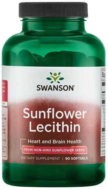 Swanson Sunflower Lecithin - 90 softgels