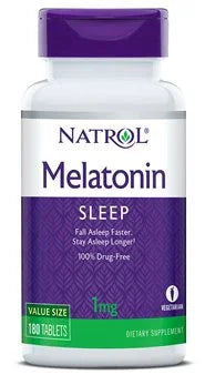 Natrol Melatonin, 1mg - 180 tablets