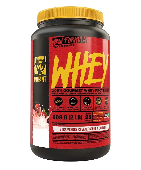 Mutant Mutant Whey, Strawberry Cream - 908 grams